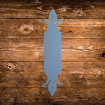 Old English Castle Iron Push Plate - Old West Iron