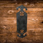 Isabelline Iron Push Plate - Old West Iron