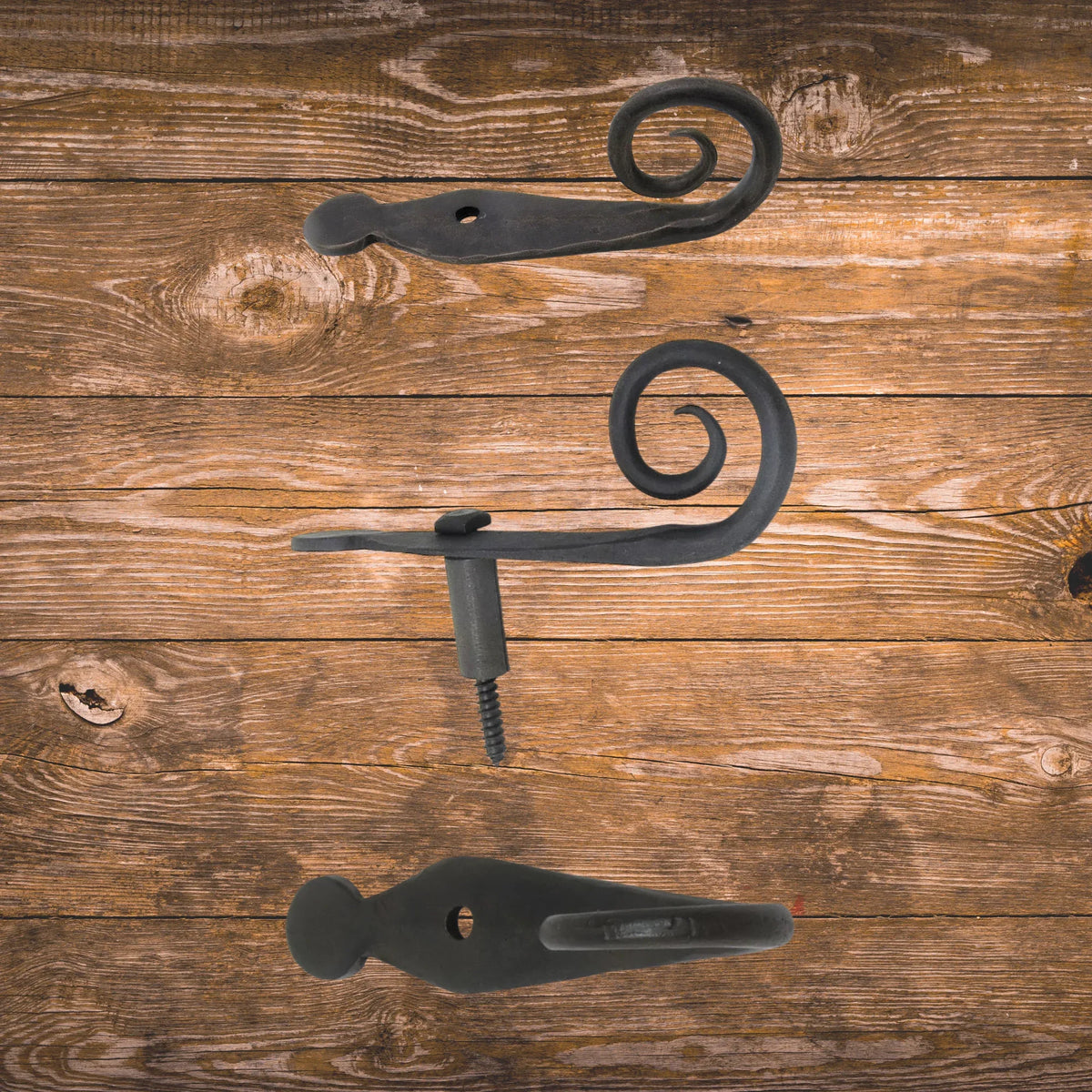 French Country Shutter Dog - Old West Iron