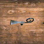 Early American Iron Shutter Dog - Old West Iron