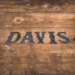 Old Western Iron Numbers & Letters - Old West Iron