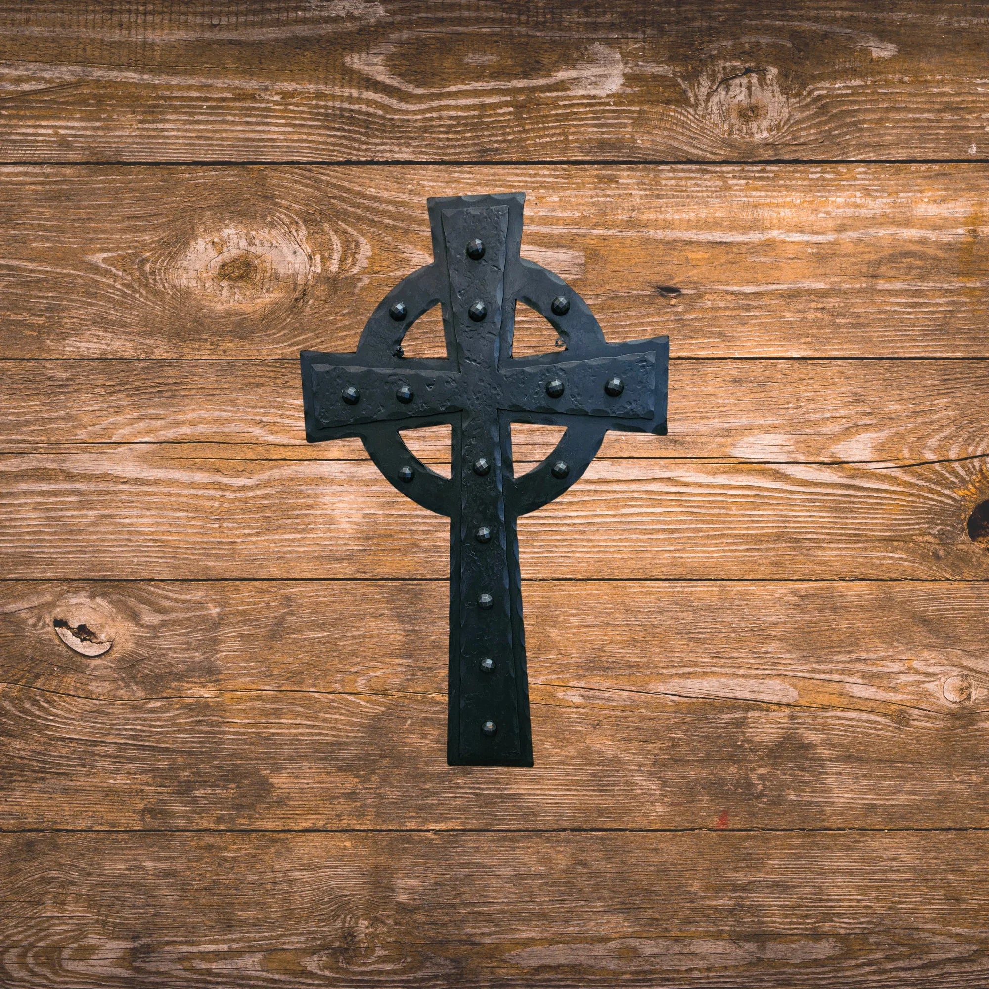 Scottish Celtic Iron Cross - Old West Iron