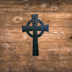 Scottish Celtic Iron Cross - Old West Iron