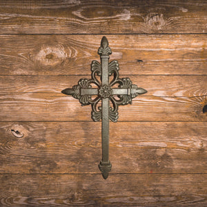 Decorative Iron Cross - Old West Iron