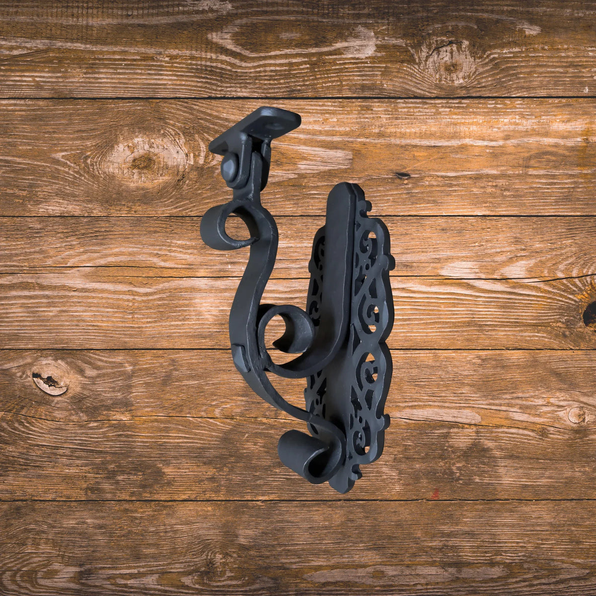 Gothic Cathedral Iron Handrail Bracket - Old West Iron
