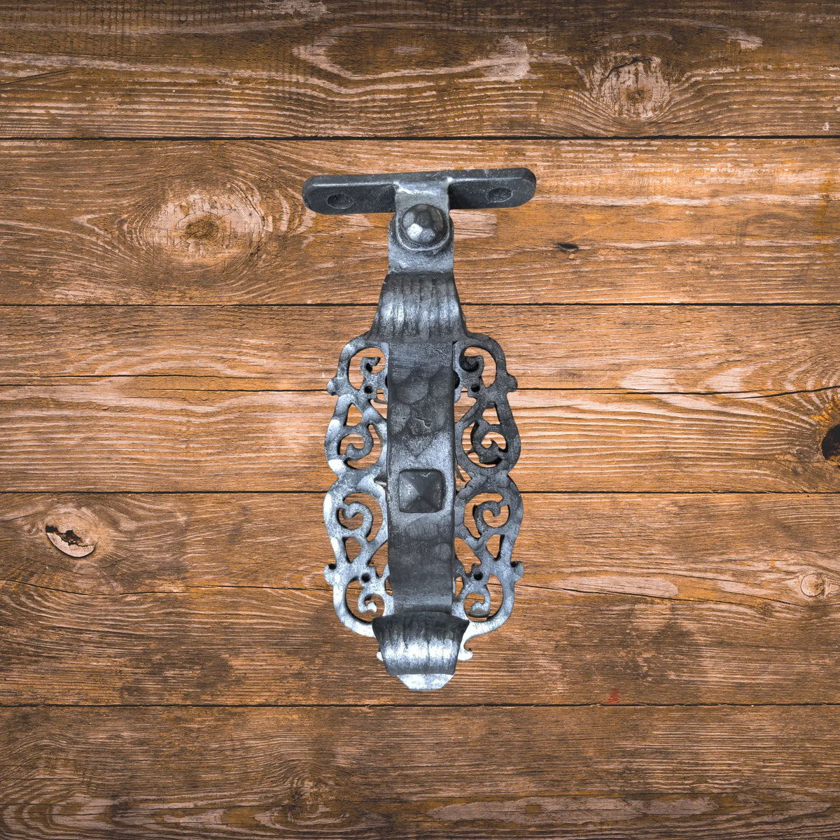 Gothic Cathedral Iron Handrail Bracket - Old West Iron