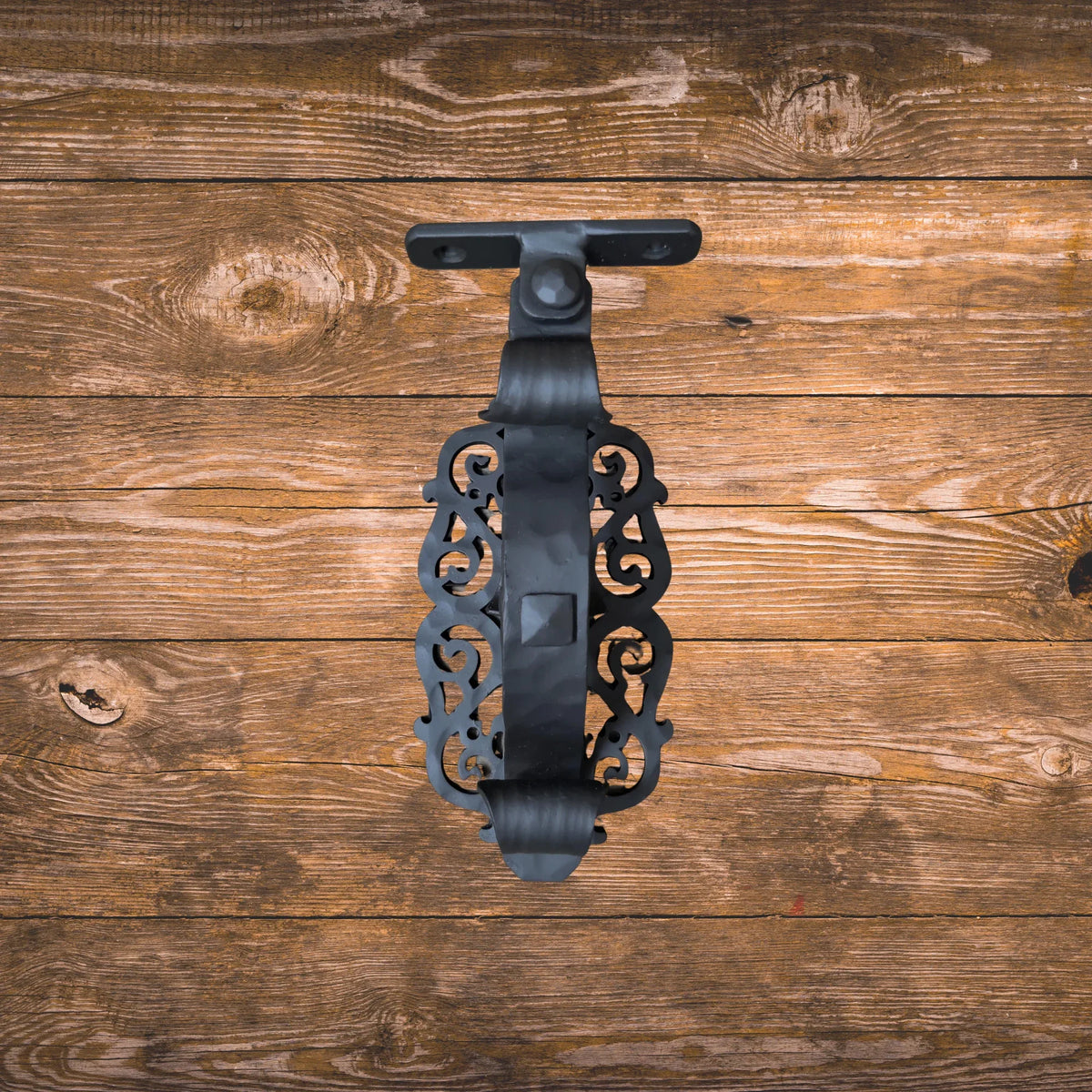 Gothic Cathedral Iron Handrail Bracket - Old West Iron