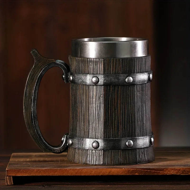 Odin Stainless Steel Coffee Mug - Old West Iron
