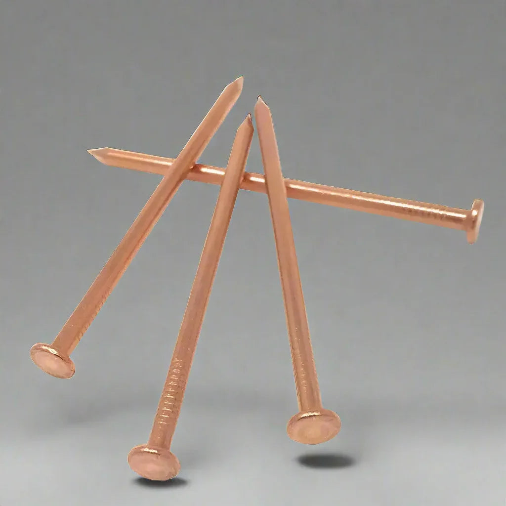 Copper Common Nails (Individually Sold) - Old West Iron