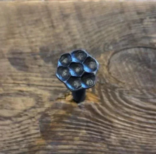 3/8" Dia. Flower Head Bolt - Old West Iron