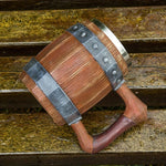 Stainless Steel Whiskey Barrel Coffee Mug - Old West Iron