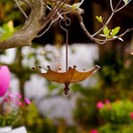 Iron Umbrella Bird Feeder - Old West Iron