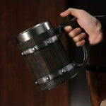 Odin Stainless Steel Coffee Mug - Old West Iron