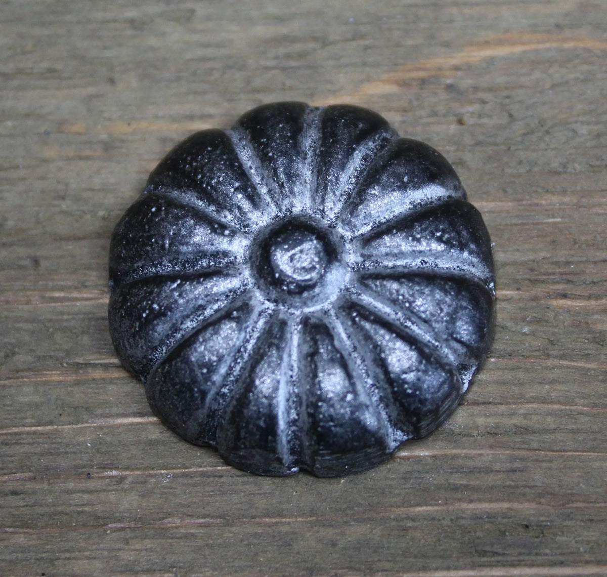 Floral Button Nail - Old West Iron