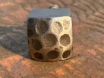3/8" x 2" XL Hammered 1 1/16" Head Decorative Iron Screw - LIMITED RUN