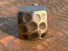 3/8" x 2" XL Hammered 1 1/16" Head Decorative Iron Screw - LIMITED RUN