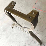 CLEARANCE- LIMITED STOCK Cast Iron Dining Table Legs, 2 pack - Old West Iron