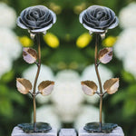 Silver Steel Rose - Old West Iron