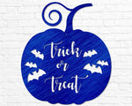 Trick or Treat Pumpkin Sign - Old West Iron