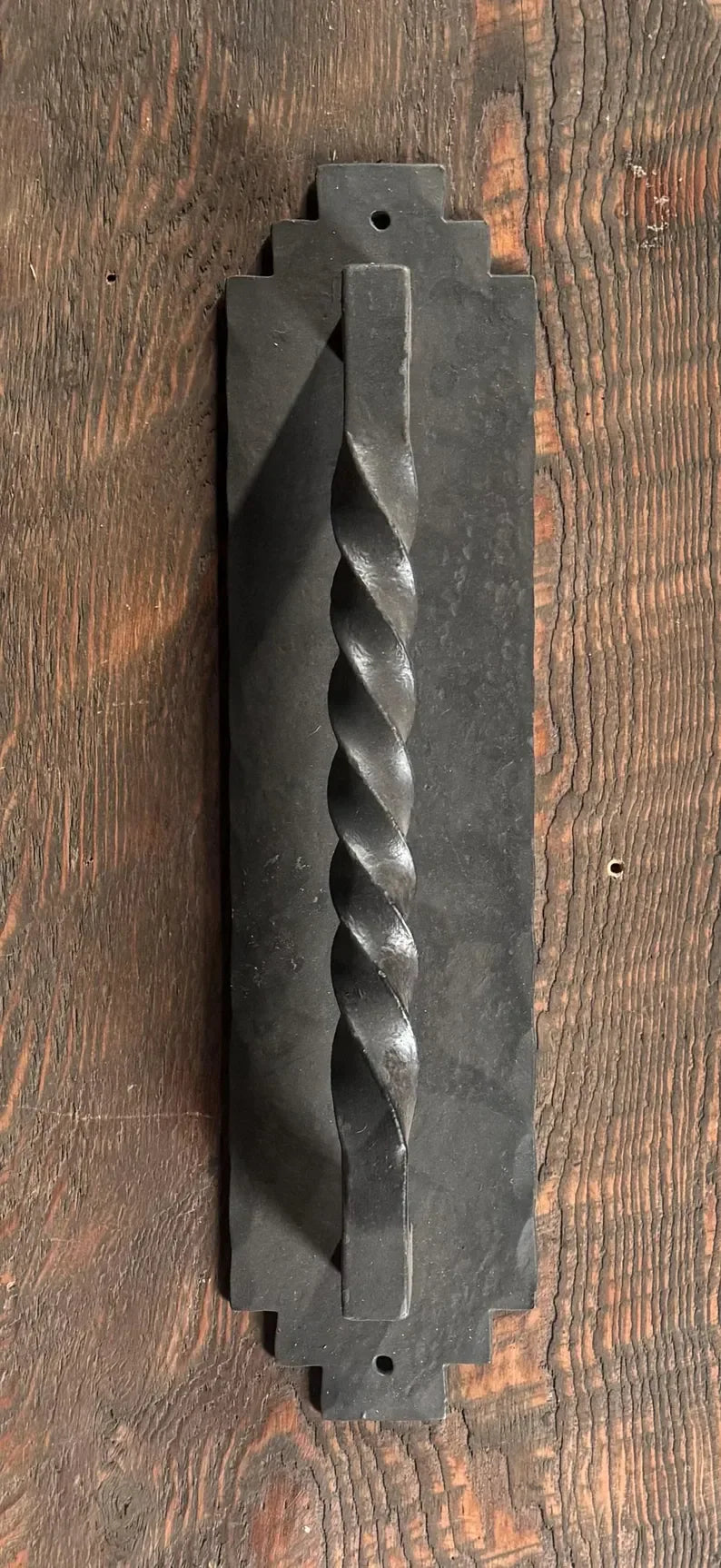 Santa Fe Iron Door Pull - Old West Iron