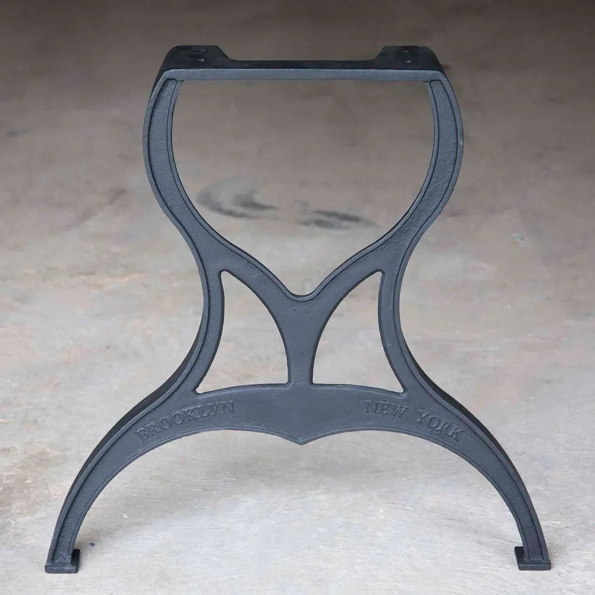 CLEARANCE- LIMITED STOCK Cast Iron Dining Table Legs, 2 pack - Old West Iron