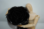 Hand-Forged Black Metal Rose - Old West Iron