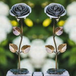 Silver Steel Rose - Old West Iron