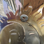 Wrought Iron Sun and Moon Wall Art - Old West Iron