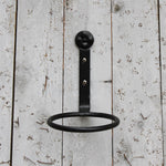 SET of 3, Wrought Iron Flowerpot RingHolder Wall Brackets - Old West Iron