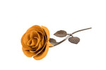 Iron Yellow Metal Rose - Old West Iron