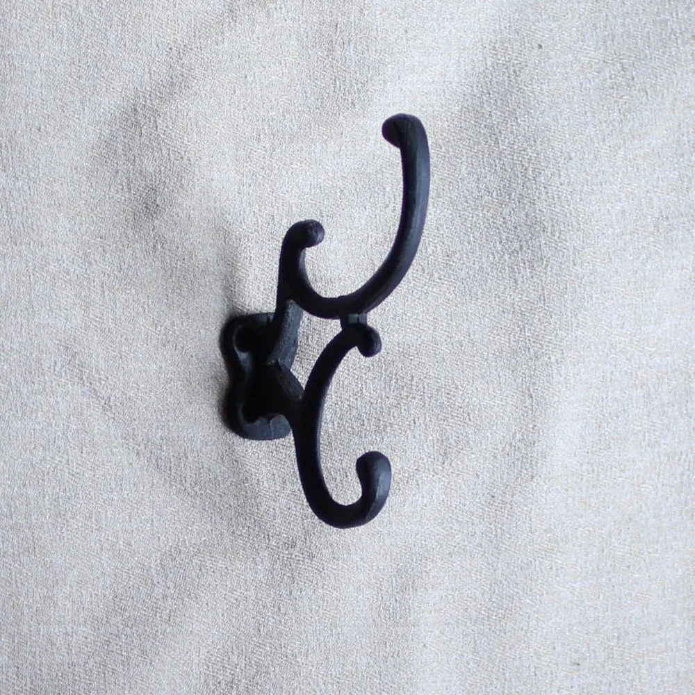 Cast Iron Scroll Hook - Old West Iron