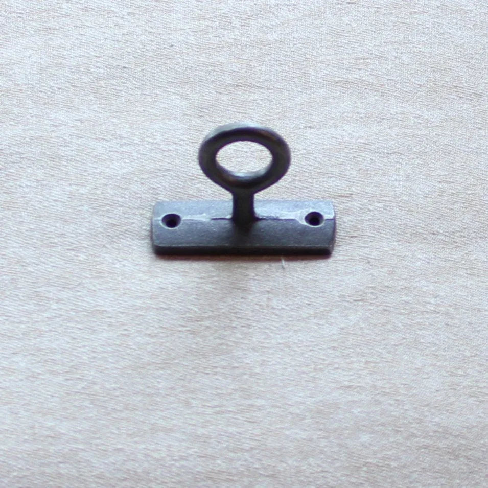 Heavy Duty Cast Iron Eye Hook - Old West Iron