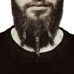 Viking Rune Beard Bead Coil Set (4-Pack) - Old West Iron