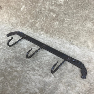 Handforged Iron Horse Hooks - Old West Iron