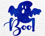 Halloween "Boo" Ghost Sign - Old West Iron