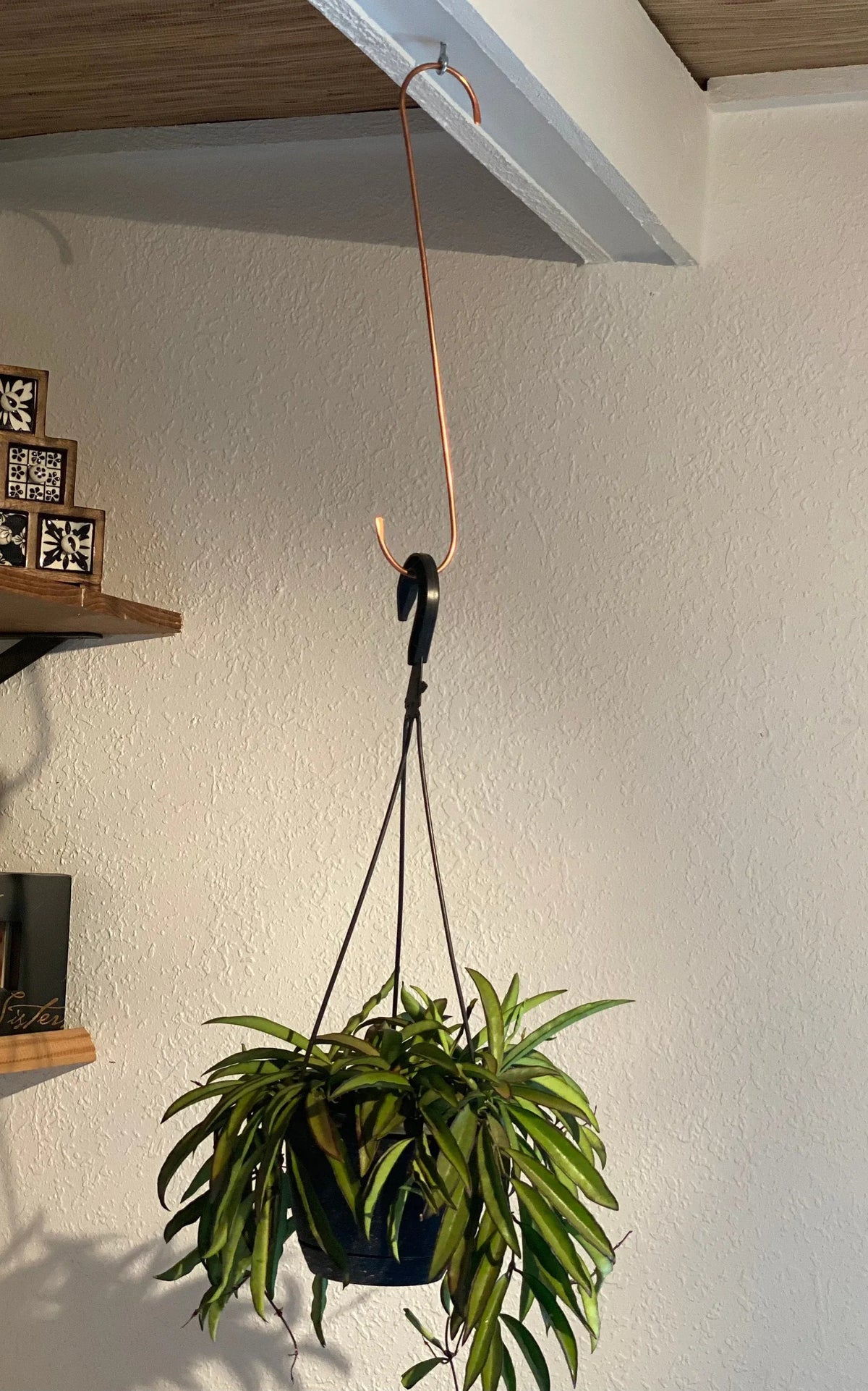Copper Plant Hook - Old West Iron