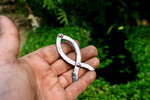 Jesus fish pendant, the fisher of men - Old West Iron
