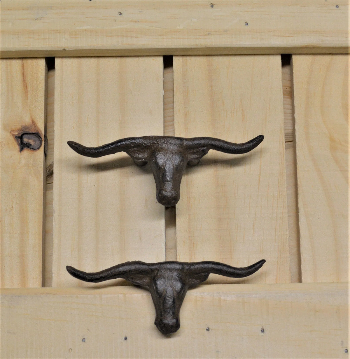 Texas Longhorn Cabinet Knob - Old West Iron