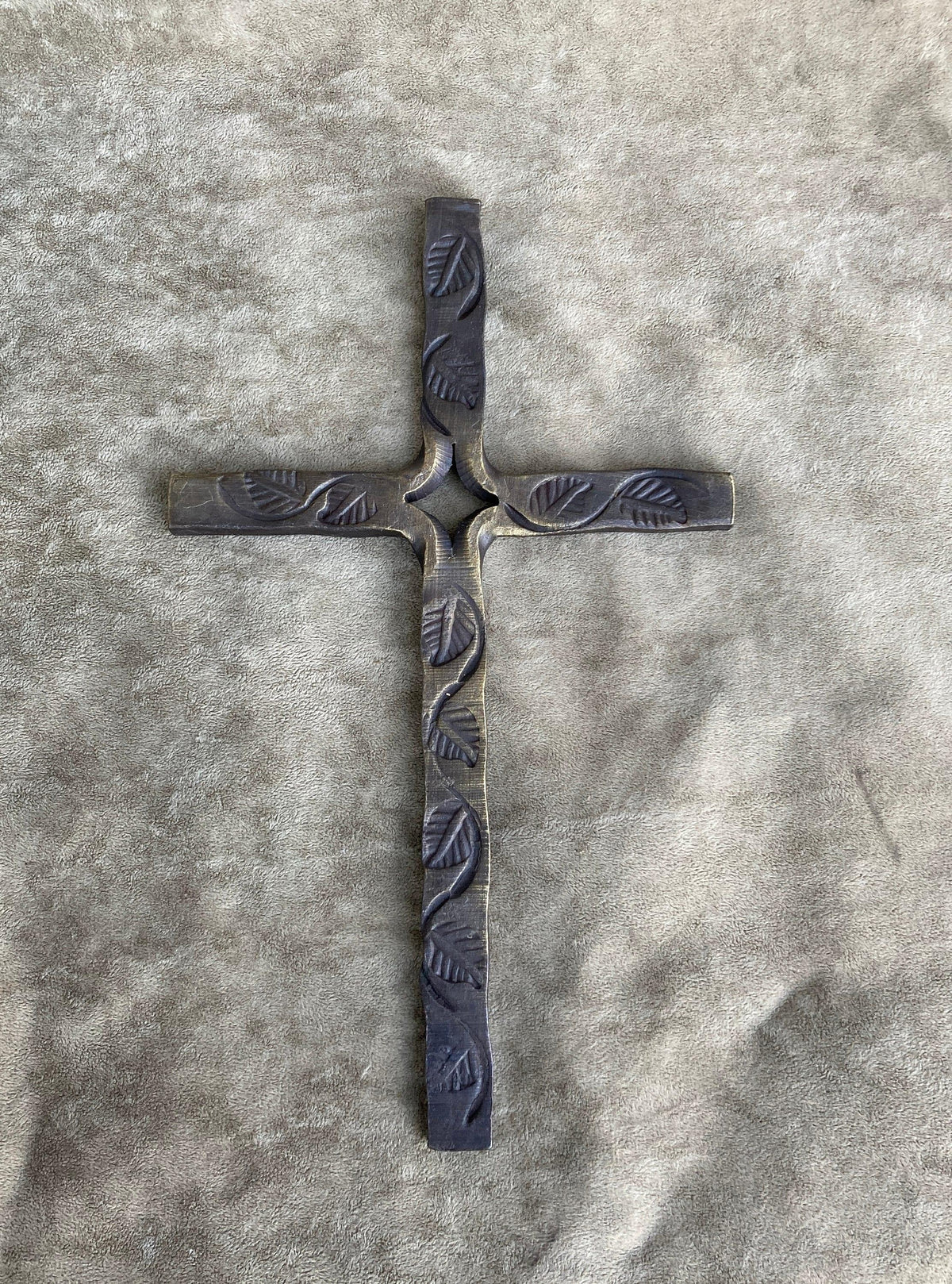 Hand Forged Cross - Old West Iron