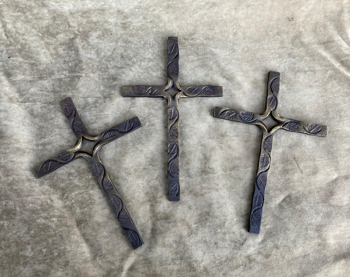Hand Forged Cross - Old West Iron