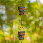 Antique Bronze Rain Bumble Bee Chain - Old West Iron
