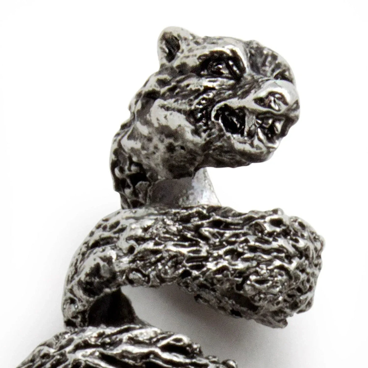 "Fenrir" Viking Wolf Beard Rings (Set of 4) - Old West Iron