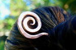 Hand Forged Copper hair pin - Old West Iron
