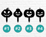Shadow Casting Halloween Garden Stakes - Old West Iron