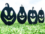 Shadow Casting Halloween Garden Stakes - Old West Iron