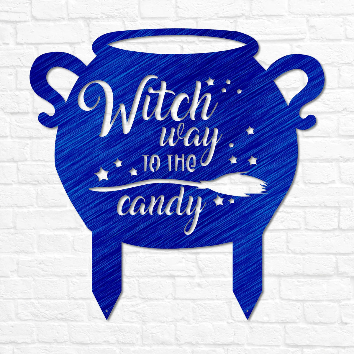 Halloween Witch Sign for Outdoor - Old West Iron