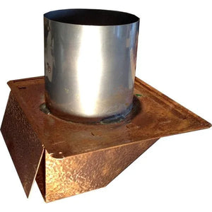 Hammered Copper Under Eave & Soffit Exhaust Vent - Old West Iron