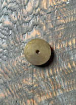 Brass Floral Rosette with 1/4” Threaded Hole - Old West Iron