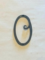 Hand Forged Iron House Numbers - Old West Iron