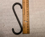 Hand Forged Simple S Hooks - Old West Iron
